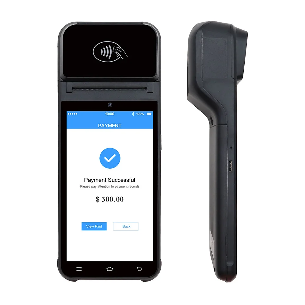 T2 Integrated Printing Handheld Android POS - Image 4