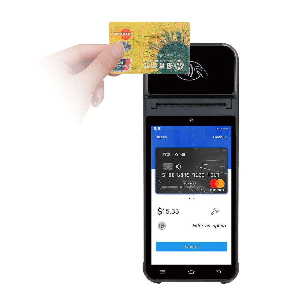 T2 Integrated Printing Handheld Android POS - Image 5